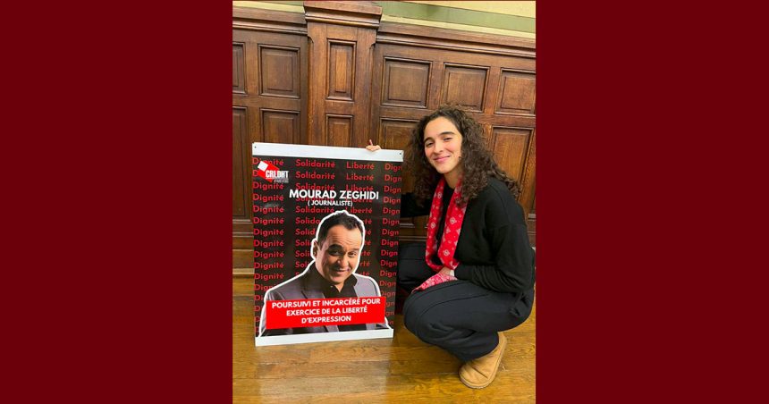 الزيارة رقم 70 لوالدها المعتقل مراد الزغيدي كما ترويها ابنته ايناس