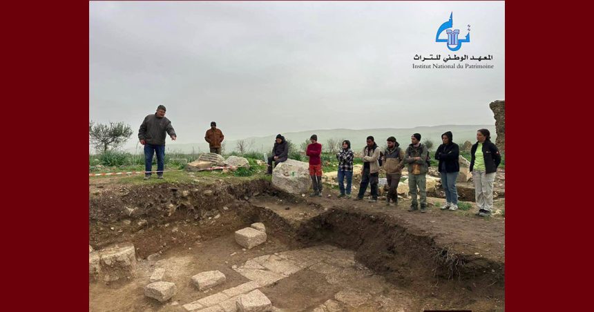 باجة: اكتشاف مهم خلال القيام بحفريات أثرية بموقع هنشير الماطرية (Numluli)