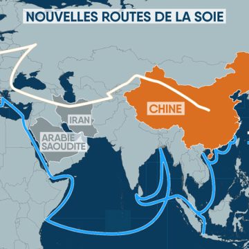 Chine-Nouvelles-routes-de-la-soie الحرب على إيران وتداعياتها على الأمن القومي الصيني