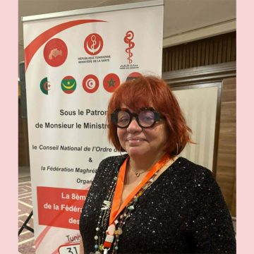انتخاب د. ريم غشام رئيسة للفيدرالية المغاربية للأطباء