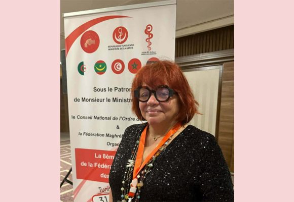 انتخاب د. ريم غشام رئيسة للفيدرالية المغاربية للأطباء