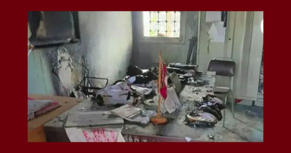 الأمن في بنزرت يتعرف على الجناة الذين تعمدوا اضرام النار في مكتب