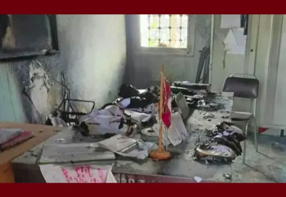 الأمن في بنزرت يتعرف على الجناة الذين تعمدوا اضرام النار في مكتب