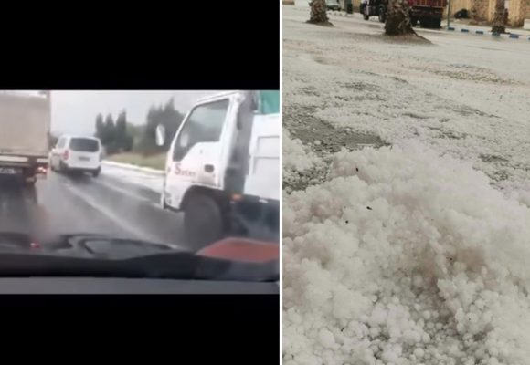 تساقط التبروري على الطريق السريعة حمامات تونس. حشاد يؤكد أنها ظاهرة غير غريبة