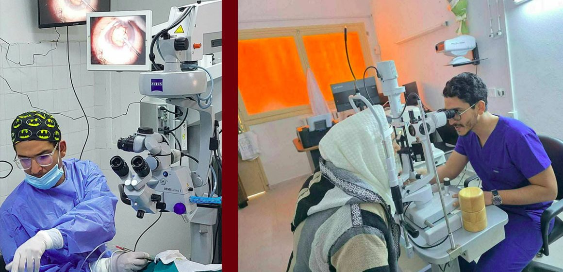 قابس/ بعد 5 سنوات من العماء، الد. بلغيث يعيد البصر لسبعيني