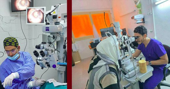 قابس/ بعد 5 سنوات من العماء، الد. بلغيث يعيد البصر لسبعيني