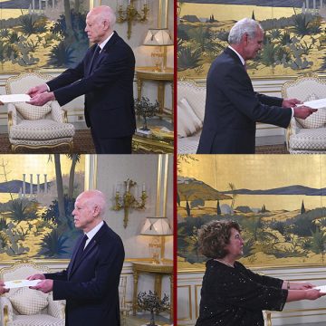 قرطاج: الرئيس يتسلم أوراق اعتماد 5 سفراء أجانب جدد