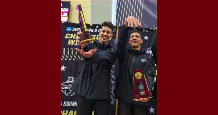 احمد الجوادي بطولة الجامعات الأمريكية: الجوادي و الحفناي في نهائي سباق 500 ياردة سباحة حرة