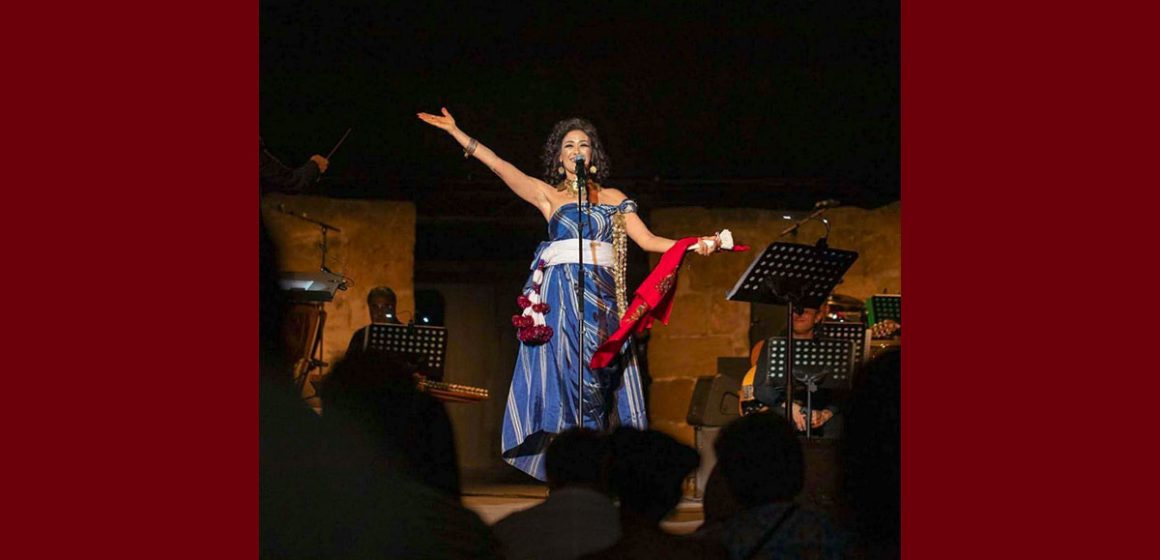 ليالي رمضان بالمكنين: سهرة الأحد مع لبنى نعمان (ومضة من جينيريك الخطيفة)