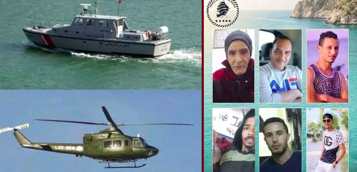 نابل: التمشيط متواصل بحثا عن 6 بحارة مفقودين قبالة شواطئ قليبية