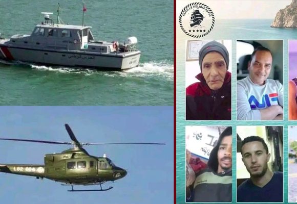 نابل: التمشيط متواصل بحثا عن 6 بحارة مفقودين قبالة شواطئ قليبية