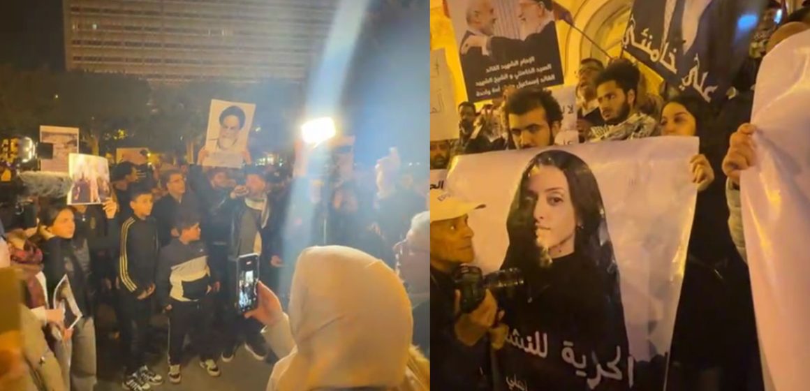 تونس: مسيرة بالعاصمة رفضاً لتجريم الحراك المناصر لفلسطين ووقوفا مع الشعب الايراني (فيديو)