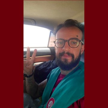 هيئة اسطول الصمود التونسية: على خلفية نشاطه، الاحتفاظ بغسان البوغديري