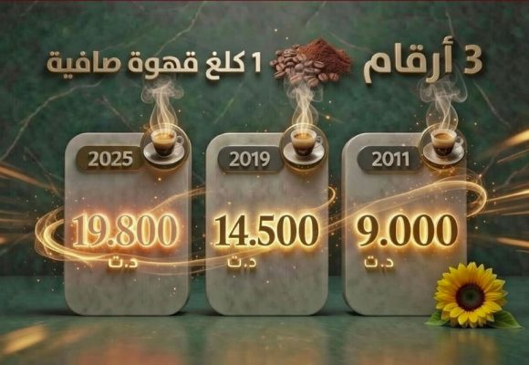 حركة حق تفتح ملفا جديدا: 3 أرقام وقصة مرّة: هل أصبحت “القهوة” ترفاً فوق طاقتنا؟