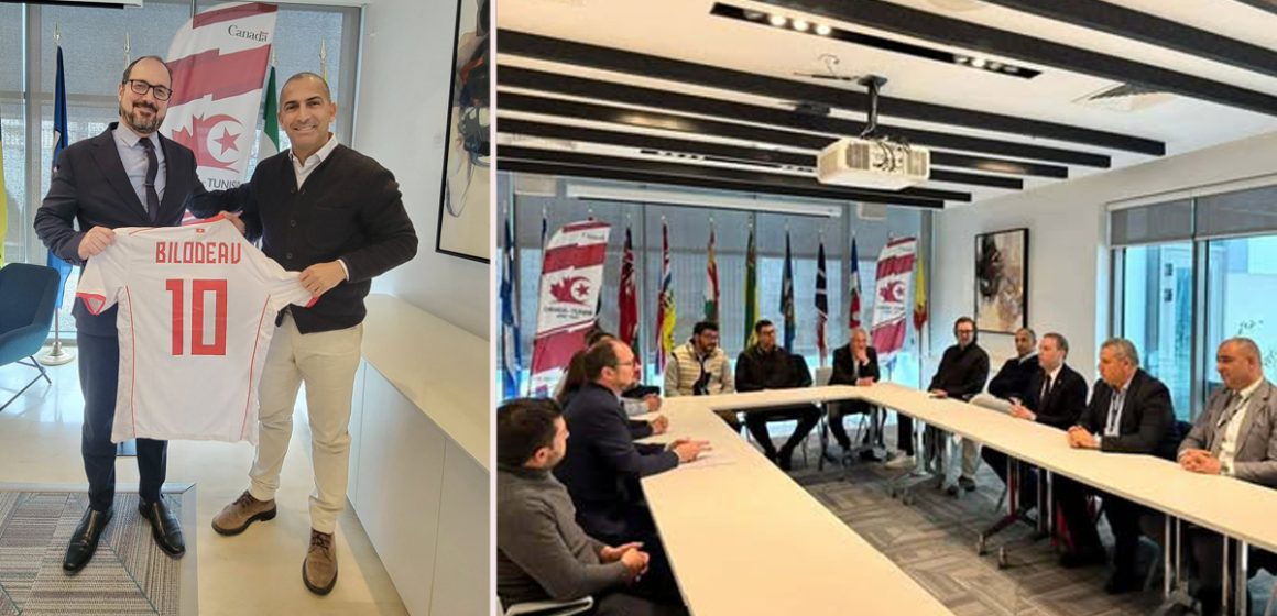 استعدادا للمباراة الودية بين تونس و ضيفها، السفير الكندي ،