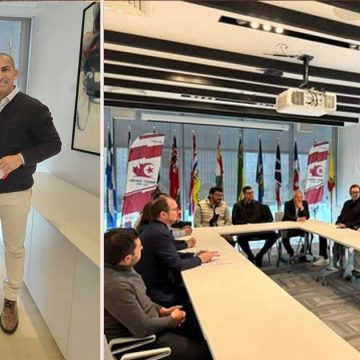 استعدادا للمباراة الودية بين تونس و ضيفها، السفير الكندي ،