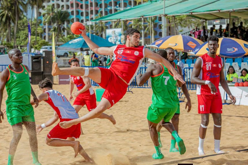 بداية موفقة لتونس في مونديال كرواتيا بطولة إفريقيا لكرة اليد الشاطئية لومي الطوغو