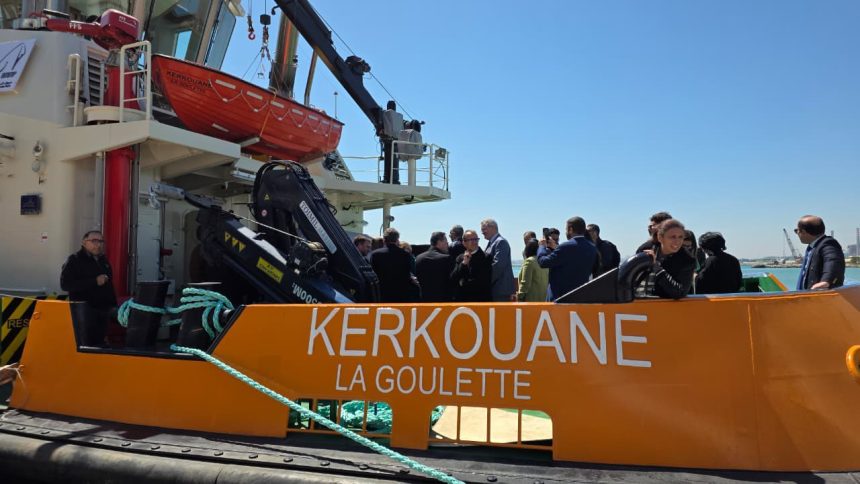 في ميناء حلق الوادي: الوكالة الفرنسية للتنمية تسلم القاطرة السادسة والأخيرة للOMMP