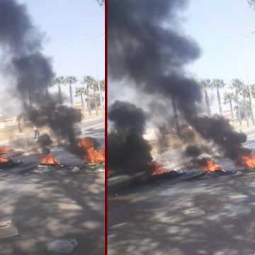 سيدي الهاني سيدي الهاني: غلق طريق واحتجاجات على اثر وفاة 3 أطفال أشقاء في برميل