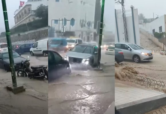 النشرة الجوية: كما هو متوقع… السيول تصل الى زغوان و ستشمل ليلا الجنوب (فيديو)
