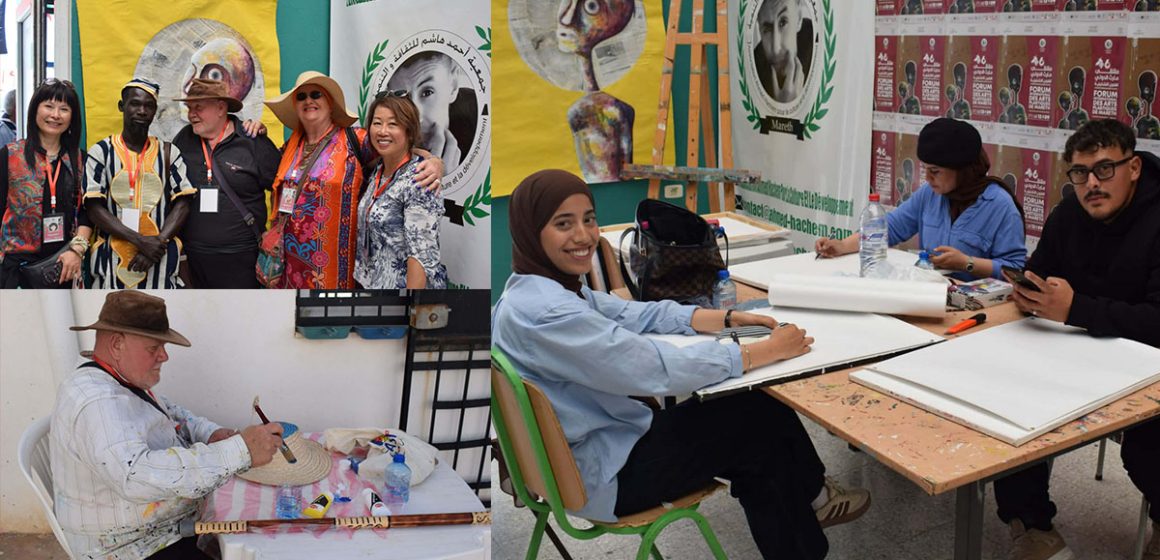 مارث : ملتقى مارث الدولي للفنون التشكيلية بين المتعة المشهدية والتزود المعرفي المعلوماتي