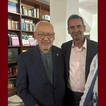 الأستاذ الجماعي اثر زيارته للغنوشي: “الابتسامة تعلو محياه وتتحدى من ينتظر انكسارا منه..”