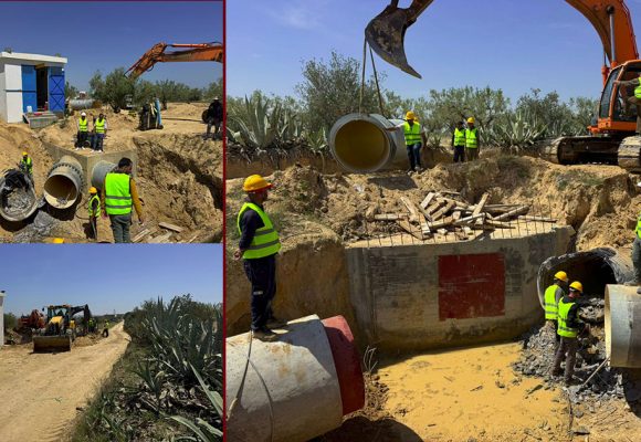 النائب فضلون يشكر م.ع الصوناد لحرصه على انهاء الأشغال و عودة ماء الصالح للشراب بالساحل