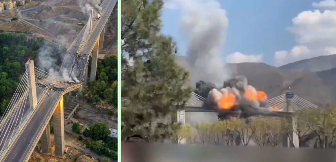 الحرب الصهيو-الأمريكية على ايران: واشنطن وتل أبيب تدمران جسر “بي 1” في كرج (فيديو)