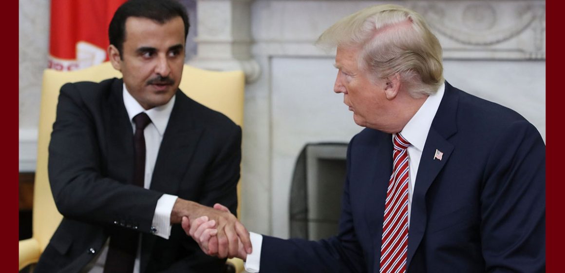 حول تطور الاوضاع الاقليمية، الأمير القطري يتلقى اتصالا هاتفيا من ترمب