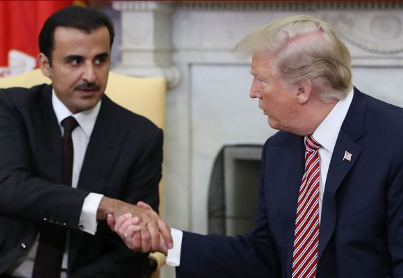 حول تطور الاوضاع الاقليمية، الأمير القطري يتلقى اتصالا هاتفيا من ترمب