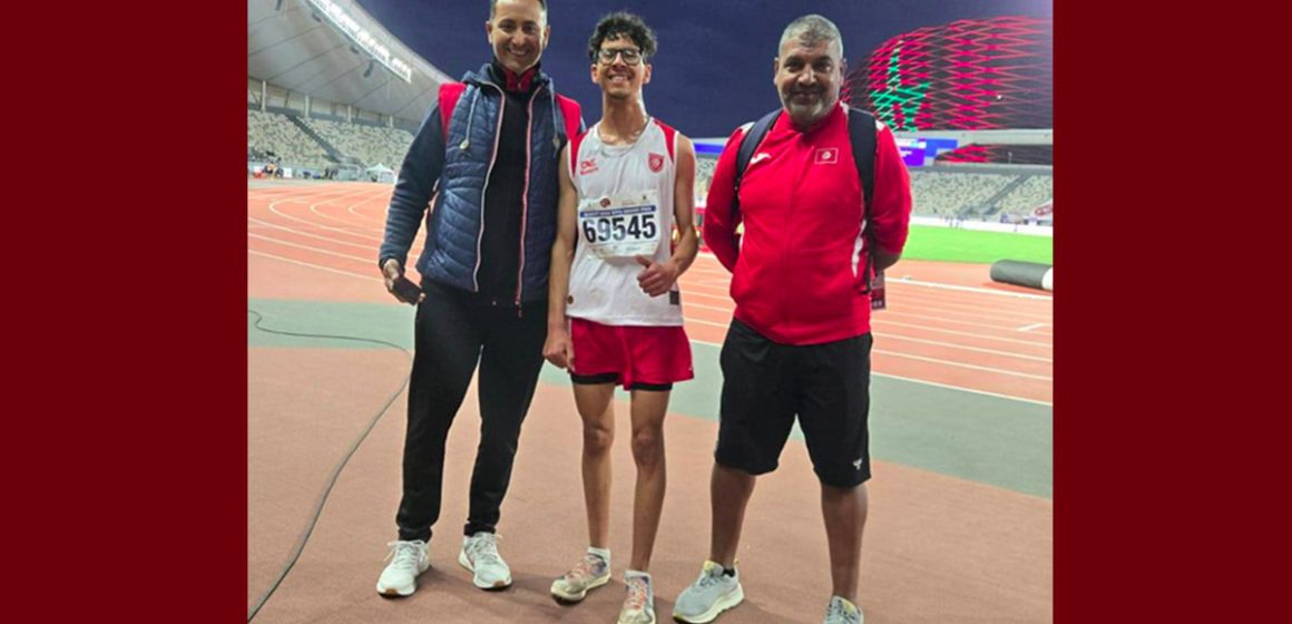 ملتقى الرباط الدولي: يوسف الوهيبي يتألق ويحصد فضية سباق ال5000 متر