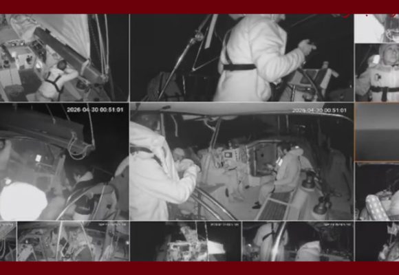 صور من اعتراض اسطول الصمود