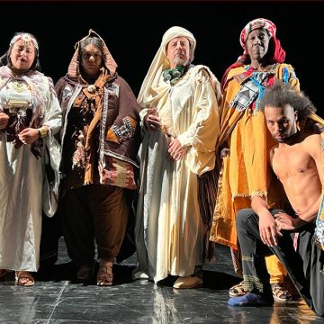 مسرحية “سراب” في عرضها الأول