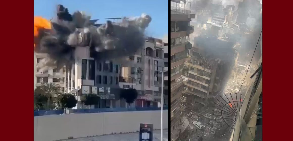 لبنان يتلقى أبشع قصف إسرائيلي و العالم لا يسمع و لا يرى…