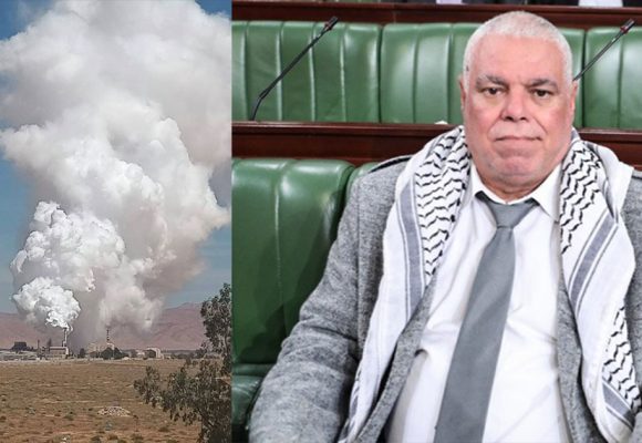 لفظها المجمع الكميائي بالمظيلة، النائب علي يحذر من تداعيات الانبعاثات الغازية…