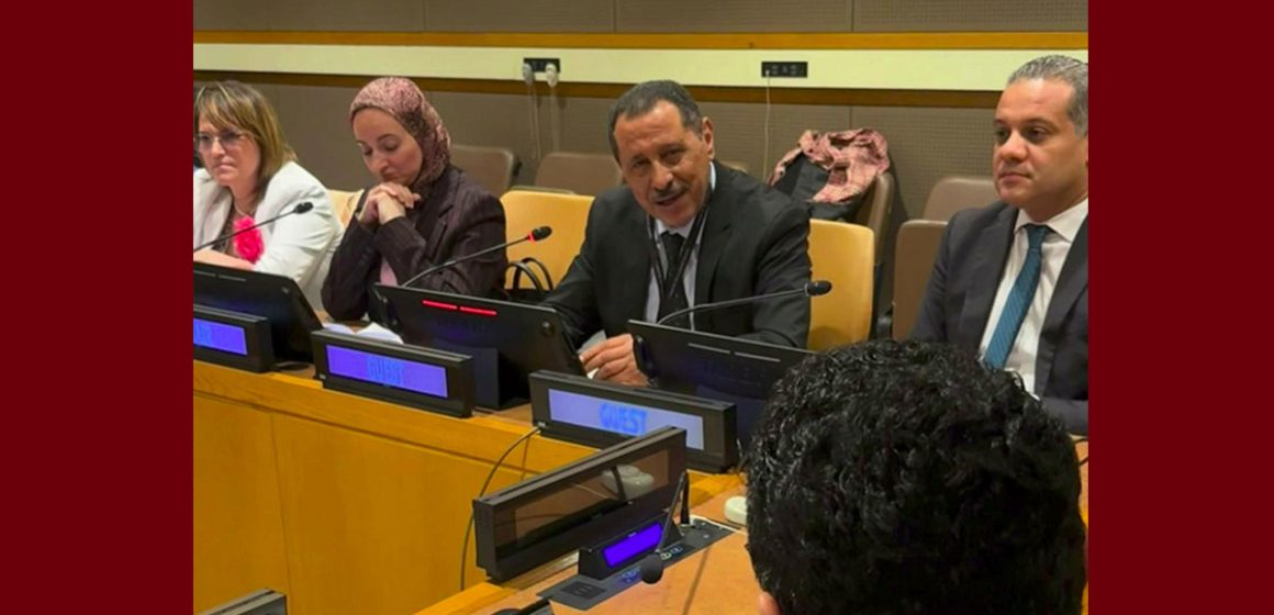 نيويورك: تقديم الأستاذ اللغماني، مرشح تونس بمنصب قاضي بالمحكمة الدولية لقانون البحار