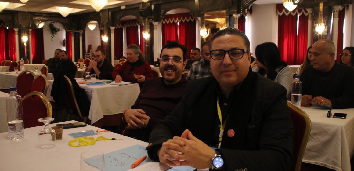 التيار الديمقراطي يكشف عن فريق أمينه العام الجديد هشام العجبوني