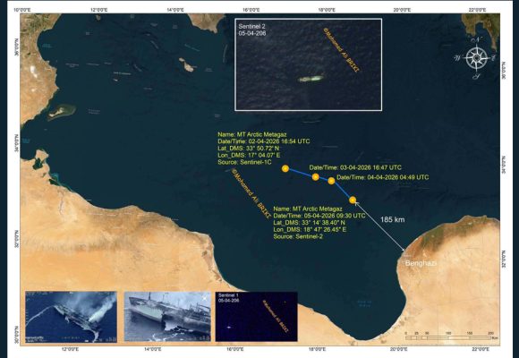 المهندس البيئي حمدي حشاد: “تحديث حول وضع السفينة الروسية المصابة”