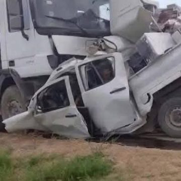 باجة: وفاة 3 أشخاص في اصطدام شاحنة ثقيلة بأخرى خفيفة على مستوى وادي الزرقة