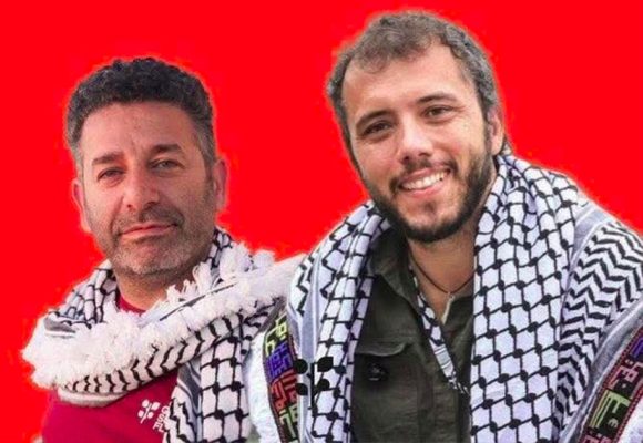 اختطفا في عرض البحر ضمن أسطول الصمود، دعوة بالافراج فورا عن مناضل اسباني وآخر برازيلي