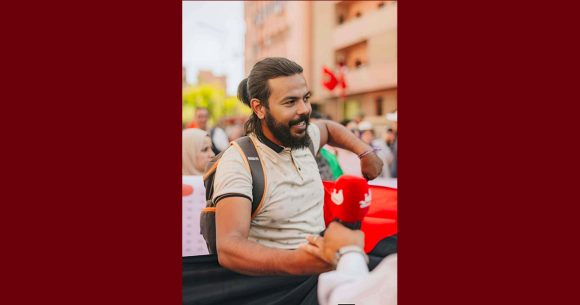 أسامة الظاهري إبتدائية أريانة تطلق سراح أسامة الظاهري، المناضل و عضو اسطول الصمود (فيديو يوثق السراح)