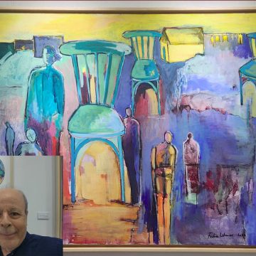 بالصور: قراءة الأستاذ و الفنان التشكيلي سامي بن عامر لأعمال فادية لحمر حول “الكرسي”
