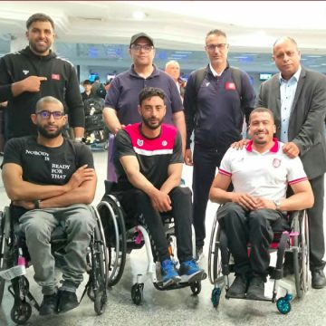 سويسرا، أبطال تونس في سباقات الكراسي في ملتقى نوتويل للجائزة الكبرى لبارا ألعاب القوى