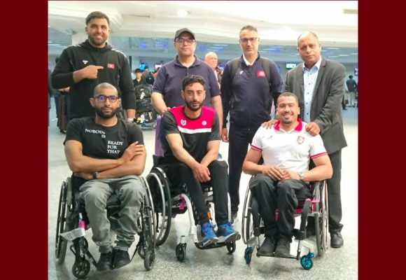 سويسرا، أبطال تونس في سباقات الكراسي في ملتقى نوتويل للجائزة الكبرى لبارا ألعاب القوى