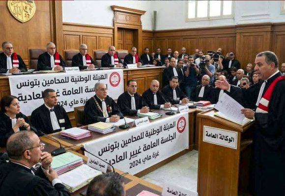 الأستاذ العريبي يحاول فهم قرار طعن الوكيل العام لإجراءات الجلسة العامة للمحامين