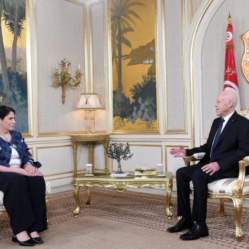 الرئيس يهنىء مليكة حدادي نائبة رئيس مفوضية الإتحاد الإفريقي و الجزائر عبر هذا النجاح الرئيس يهنىء مليكة حدادي نائبة رئيس مفوضية الإتحاد الإفريقي و الجزائر عبر هذا النجاح