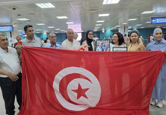 استقبال يليق بالبطلة مروى بوزياني، الأولى بستوكهولم في سباق 3000م