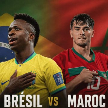 00 الكشف عن تشكيلتي المنتخب المغربي و نظيره البرازيلي
