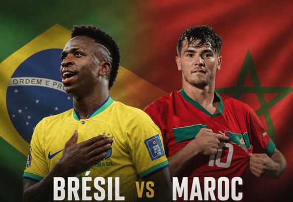 الكشف عن تشكيلتي المنتخب المغربي و نظيره البرازيلي