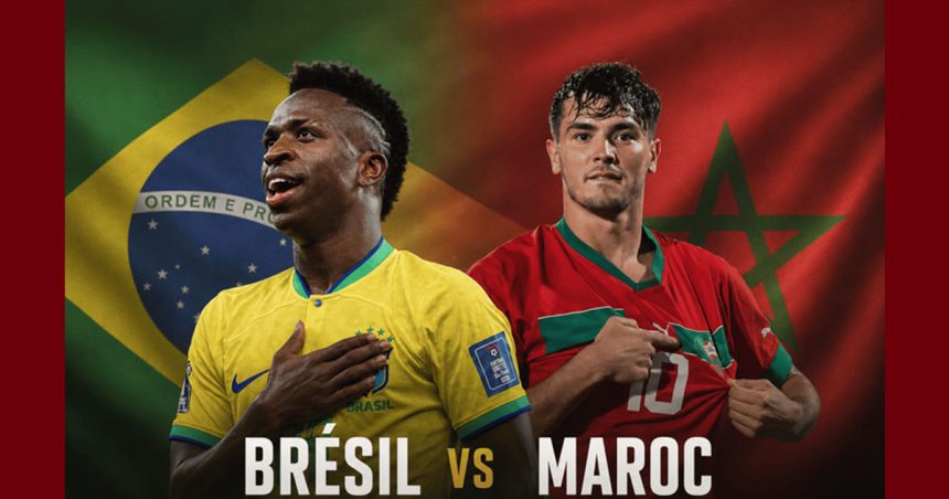00 الكشف عن تشكيلتي المنتخب المغربي و نظيره البرازيلي